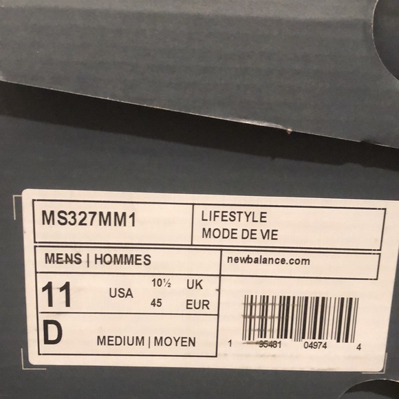 NEW BALANCE 327 SNEAKERS - Picture 10 of 10